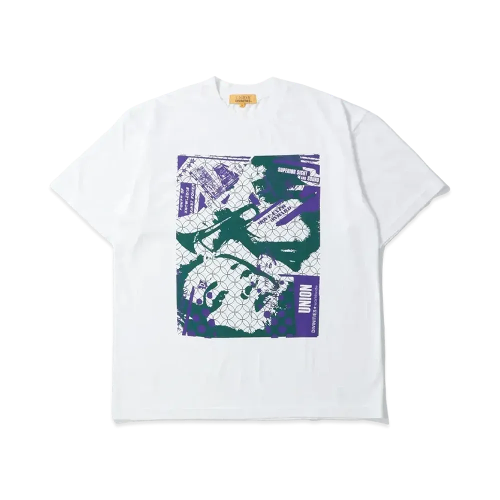 UNION x DIVINITIES Sound Tee "White"