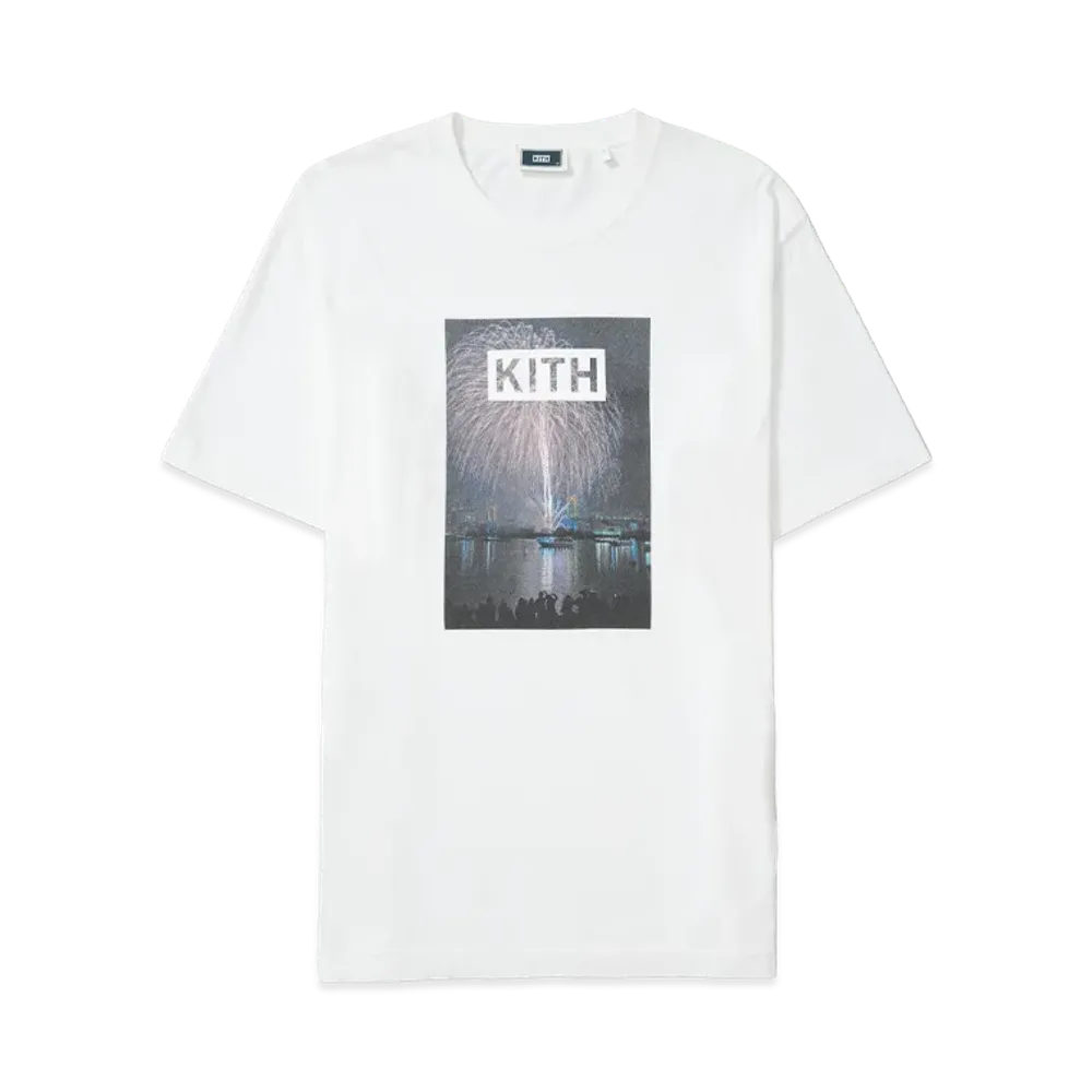 Kith Tokyo Fireworks Tee "White"
