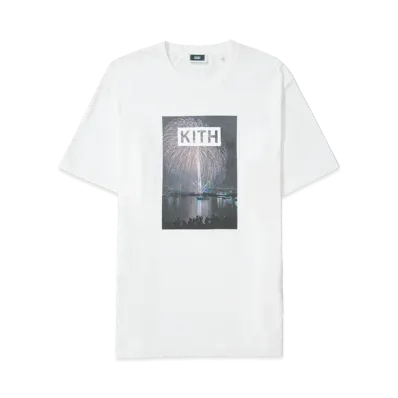 Kith Tokyo Fireworks Tee "White"