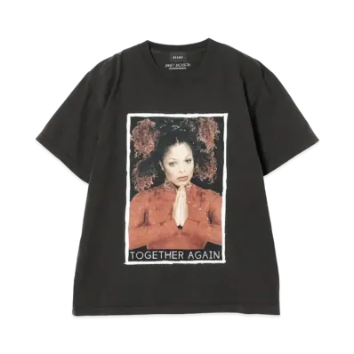GOOD ROCK SPEED x BEAMS / Exclusive Janet Jackson Together Again Tee "Black"
