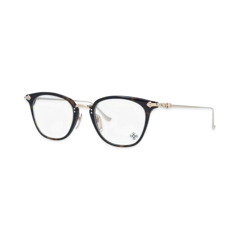 Chrome Hearts SHAGASS 51 CH Cross Wellington "Dark Tortoise/Gold"