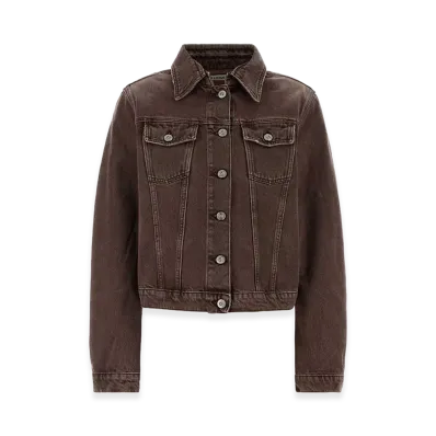OUR LEGACY Women's Denim Jacket "Brown"