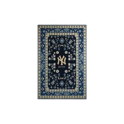 Kith x Kasra Rugs x The New York Yankees 8' x 10' Hand-Knotted Rug "Nocturnal"