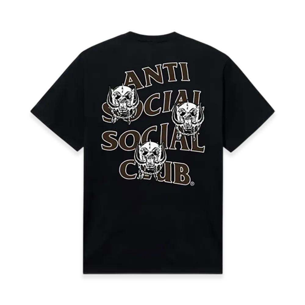 ANTI SOCIAL SOCIAL CLUB OSMIUM x Motorhead Motor Games Tee "Black"
