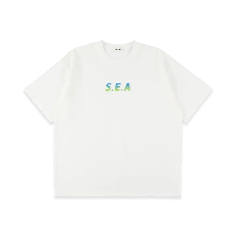 WIND AND SEA Brushed S.E.A Tee "White"