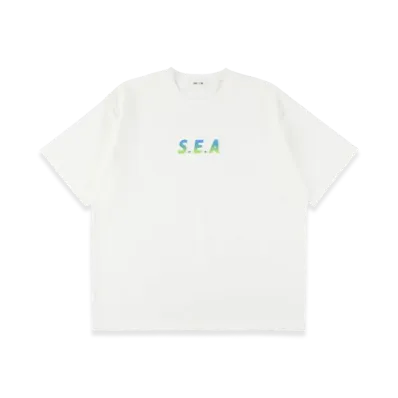 WIND AND SEA Brushed S.E.A Tee "White"