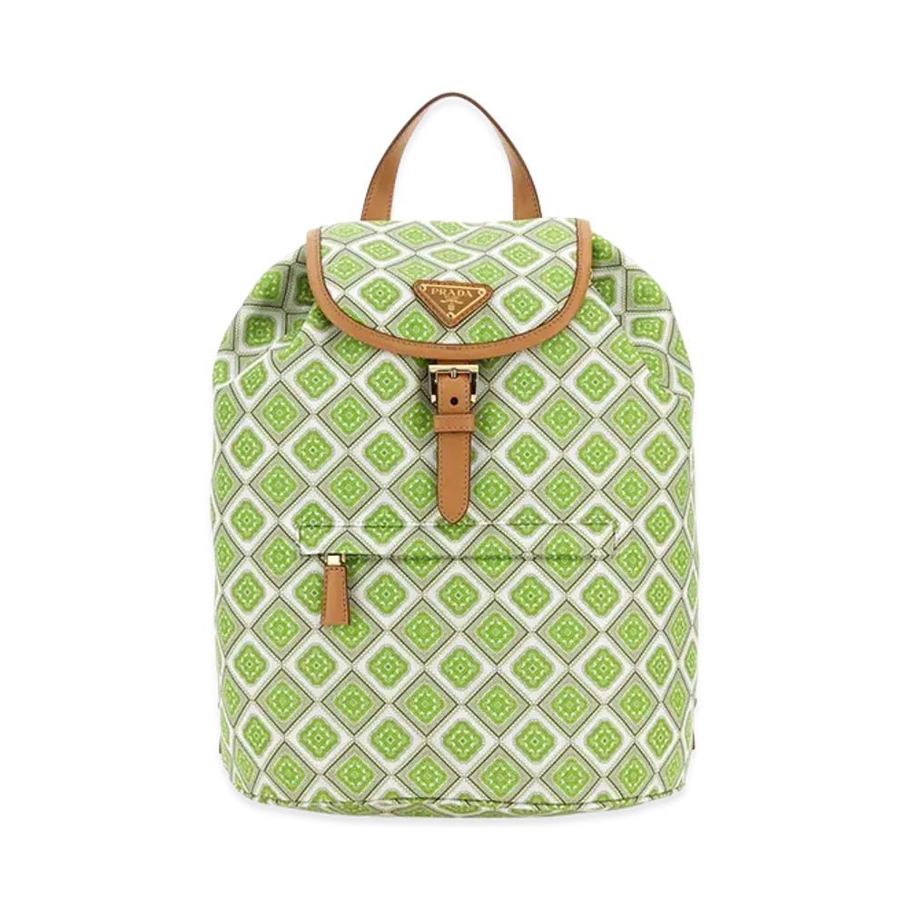 PRADA Women's Re-Nylon Backpack "Printed"