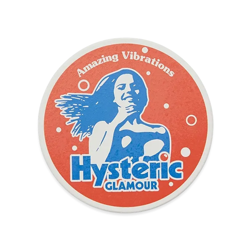 HYSTERIC GLAMOUR Super Thirsty Coaster "Orange"