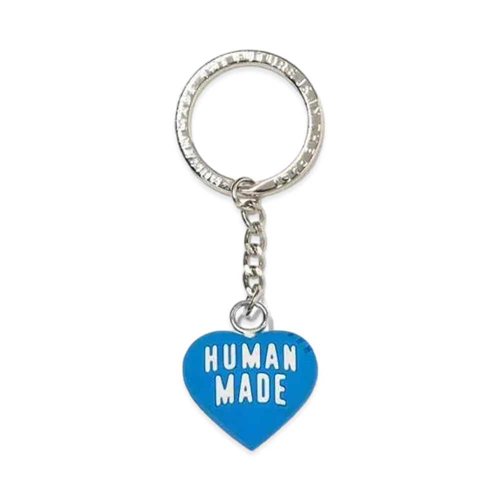 HUMAN MADE Heart Rubber Key Chain "Blue"