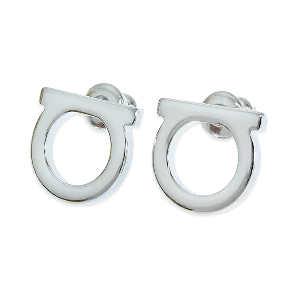 Salvatore Ferragamo Earrings "Silver"