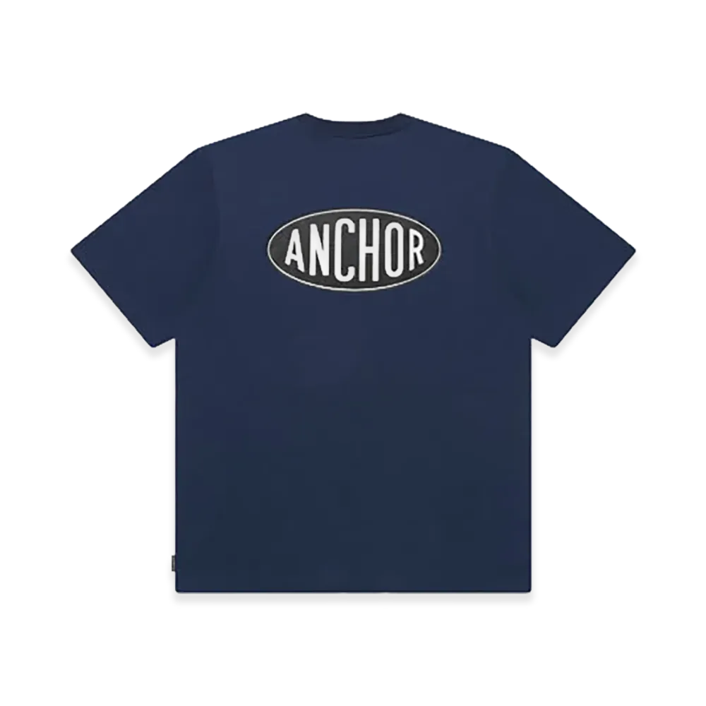Mercedes Anchor inc. Oval Logo Tee "Navy"