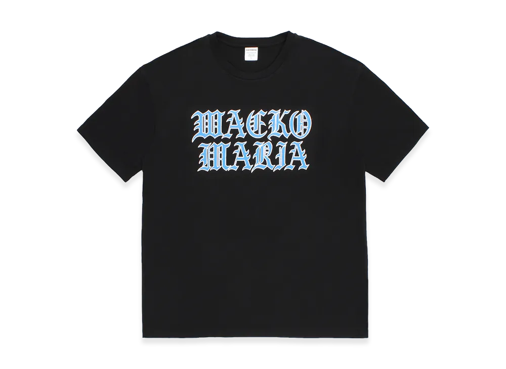 WACKO MARIA Washed Heavy Weight T-Shirt "Black"
