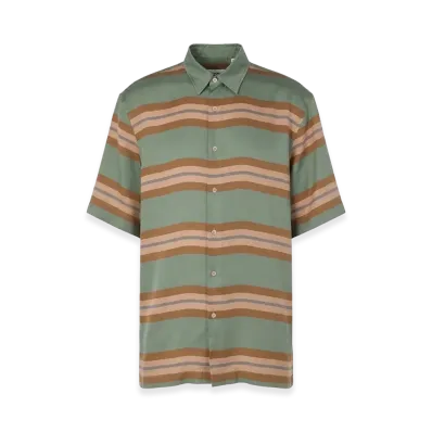 DRIES VAN NOTEN Short-Sleeved Shirts "Green"
