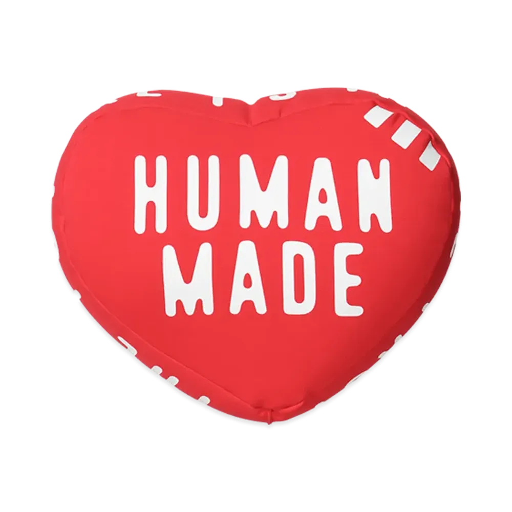 HUMAN MADE Heart Beads Cushion "Red"