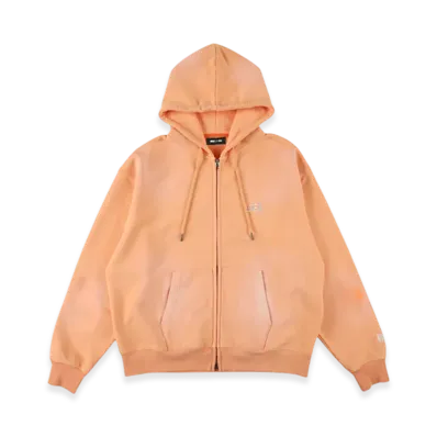 WIND AND SEA Sulfur Dyeing Logo Zip Sweatshirt "Orange"