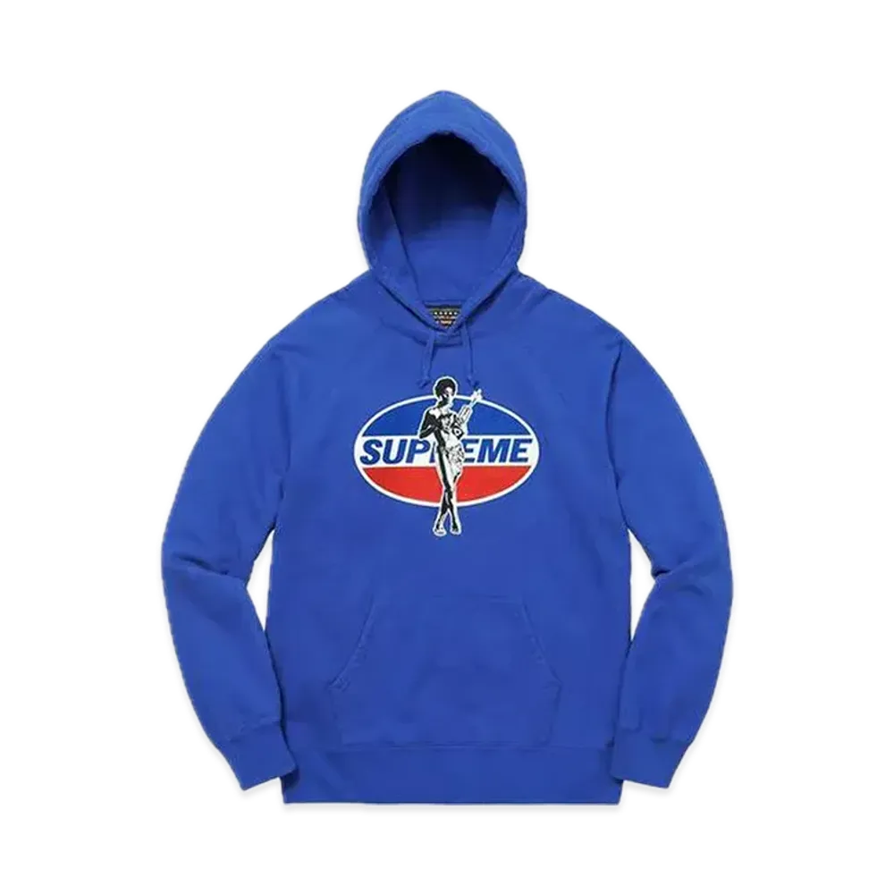 Supreme x HYSTERIC GLAMOUR Hooded Sweatshirt "Blue"
