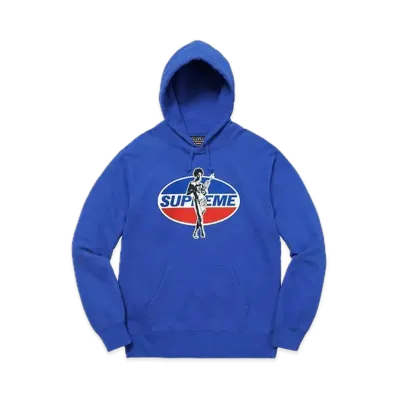 Supreme x HYSTERIC GLAMOUR Hooded Sweatshirt "Blue"