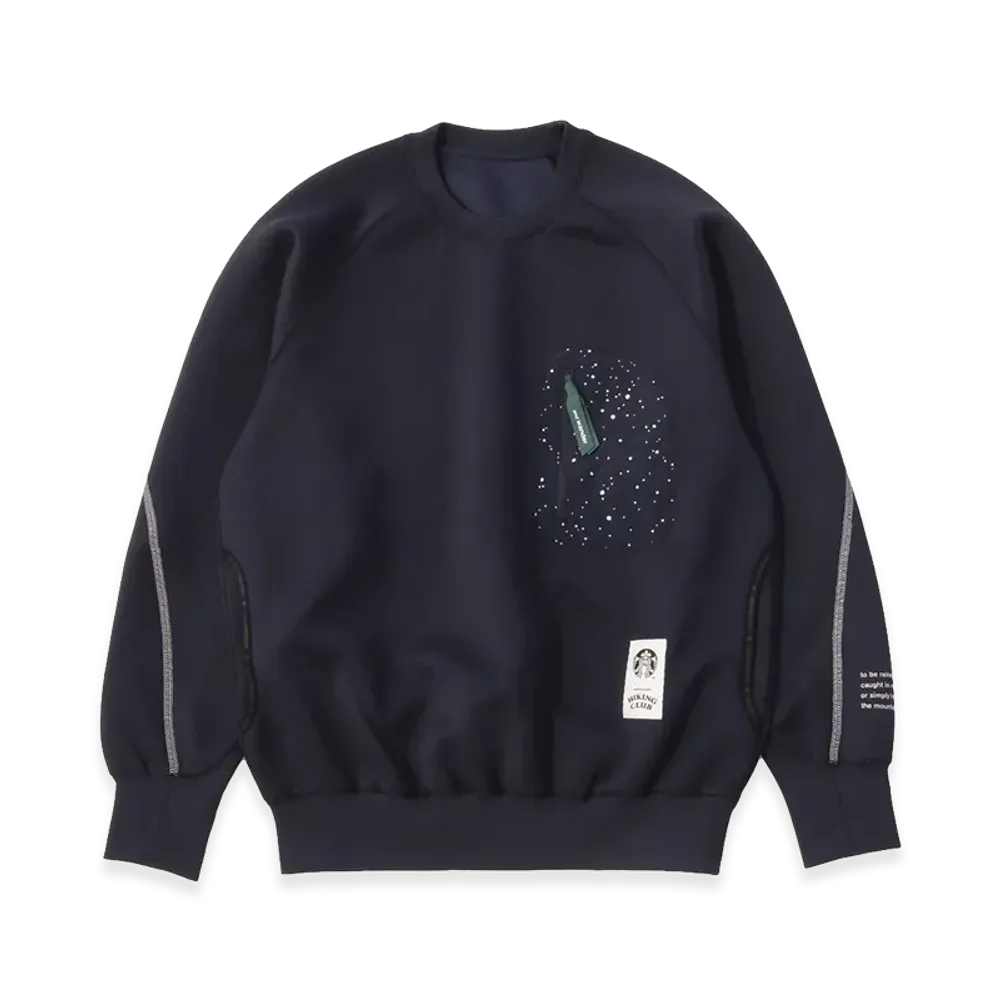 STARBUCKS x and wander Air Jersey Pullover "Navy"