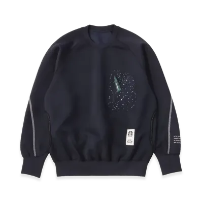 STARBUCKS x and wander Air Jersey Pullover "Navy"