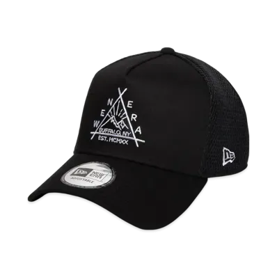 NEW ERA Outdoor 9Forty A-Frame Tracker Triangle Logo "Black"