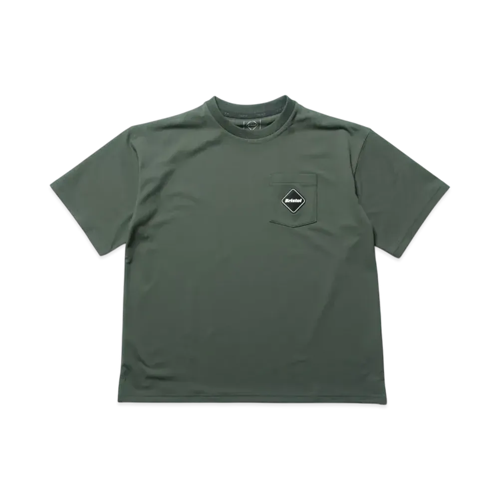F.C.Real Bristol for Kids Emblem Pocket Tee "Green"