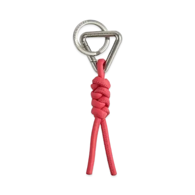 Bottega Veneta Triangle Key Ring "Lollipop"