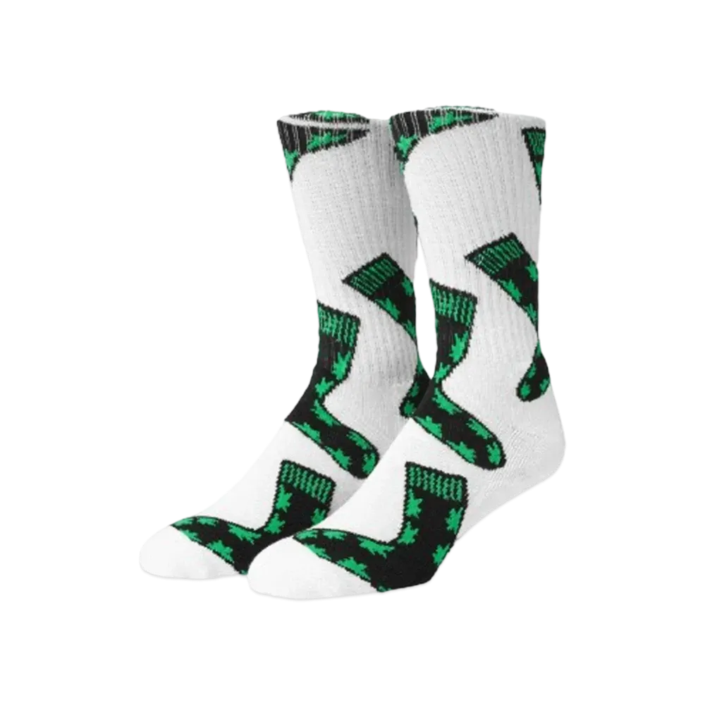 HUF Plant Life Plant Life Socks "White"