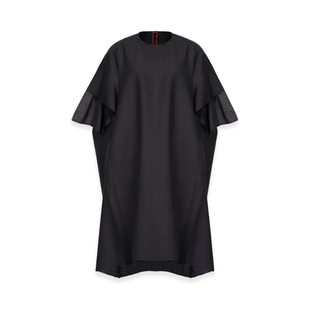 Maison Margiela Women's Dry Mohair Dress "Anthracite"