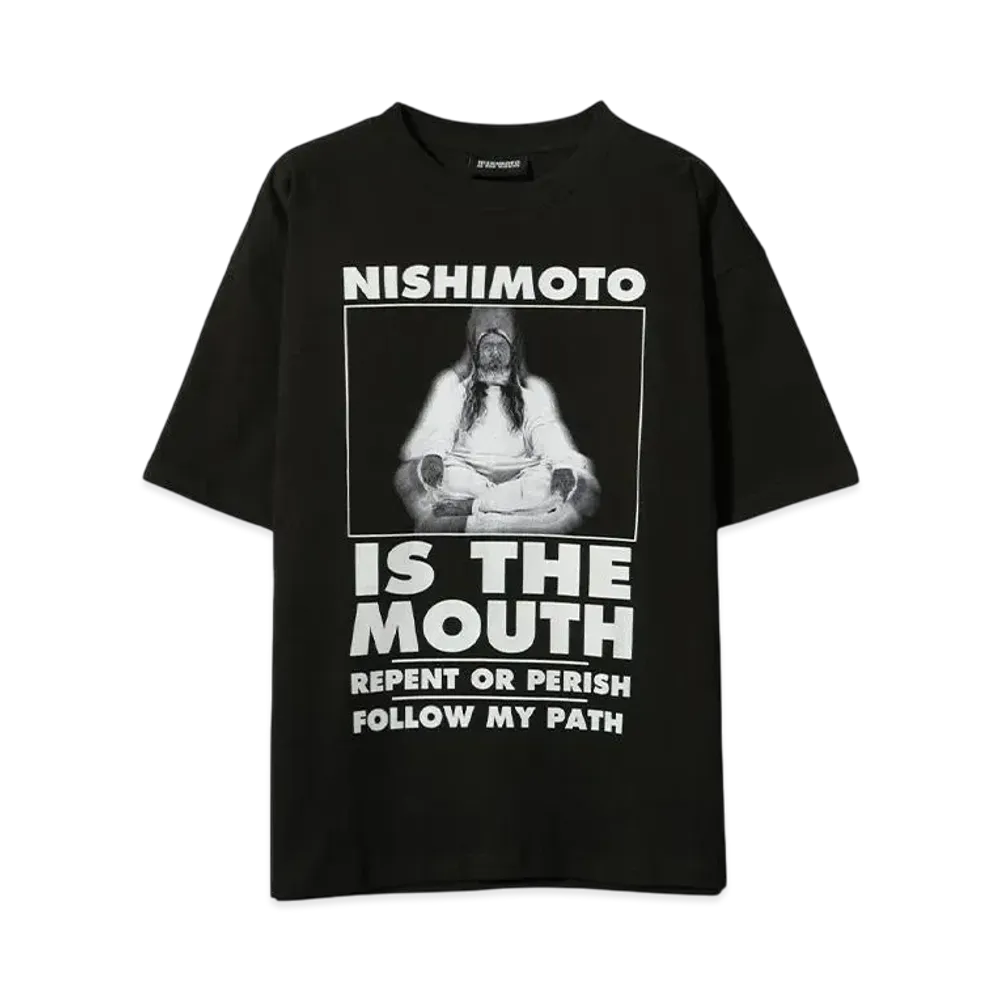 NISHIMOTO IS THE MOUTH S/S TEE "BLACK"