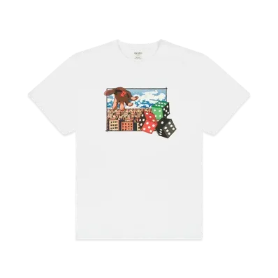 DENIM TEARS Black Jesus Cee-Lo Tee "White"