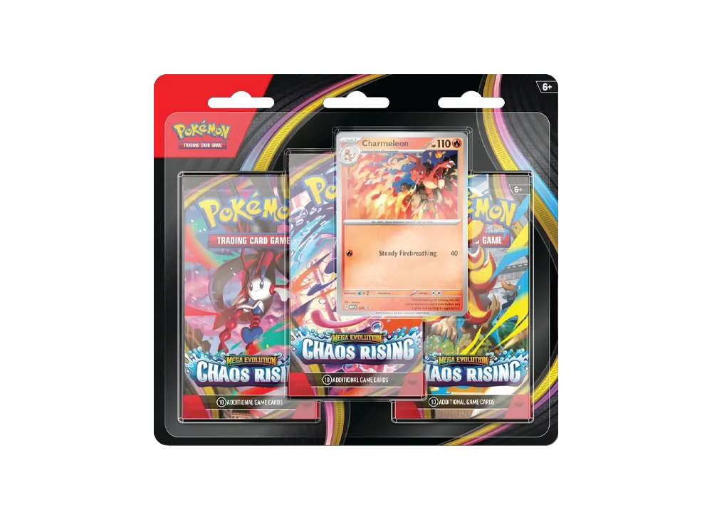 ポケモンカードゲームMEGA(英語版)メガエボリューション「カオスライジング 3ブースターパック & リザード プロモカード」
