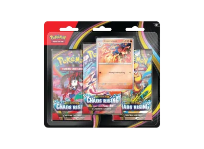 ポケモンカードゲームMEGA(英語版)メガエボリューション「カオスライジング 3ブースターパック & リザード プロモカード」