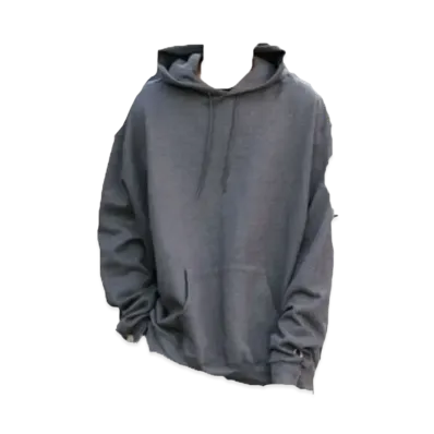 Champion Oversized Pullover Hoodie "Charcoal Gray"