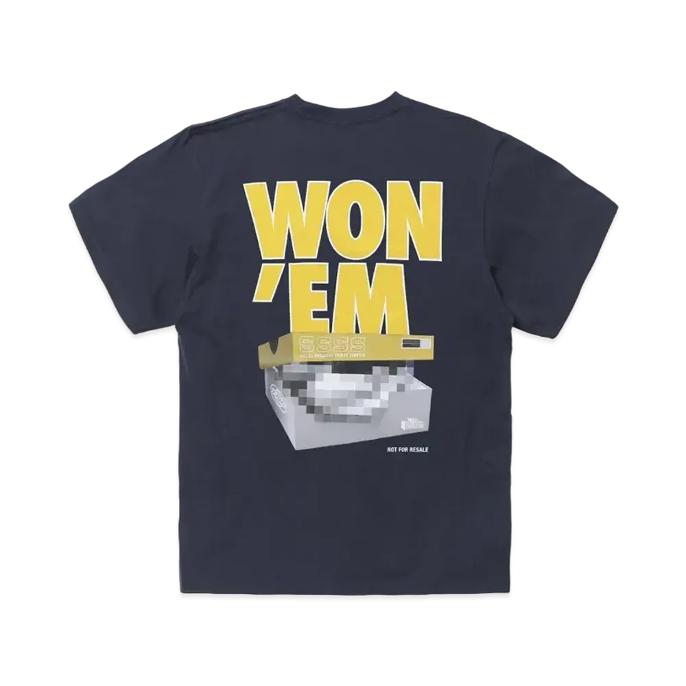 THE NETWORK BUSINESS WON`EM T-shirt "Navy" TNBC009-0157