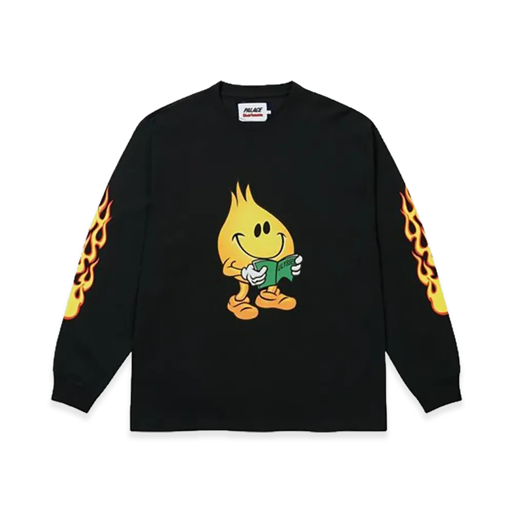 PALACE x WORLD INDUSTRIES Longsleeve "Black"