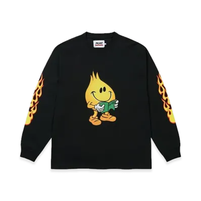 PALACE x WORLD INDUSTRIES Longsleeve "Black"