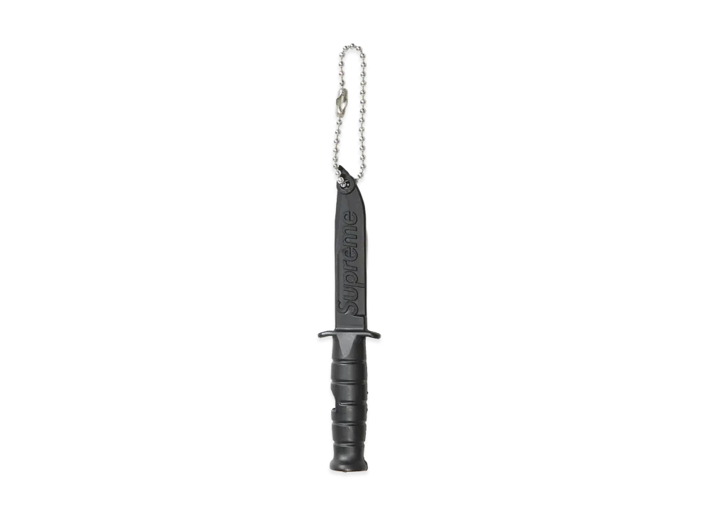 シュプリーム x ケーバー エマージェンシー ホイッスルキーチェーン "ブラック"
