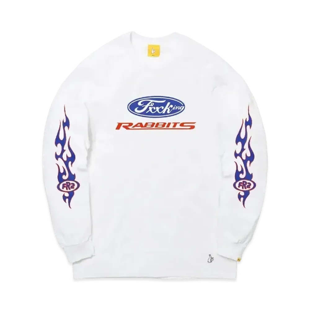 FR2 Fxxking Rabbits Longsleeve T-shirt "White"