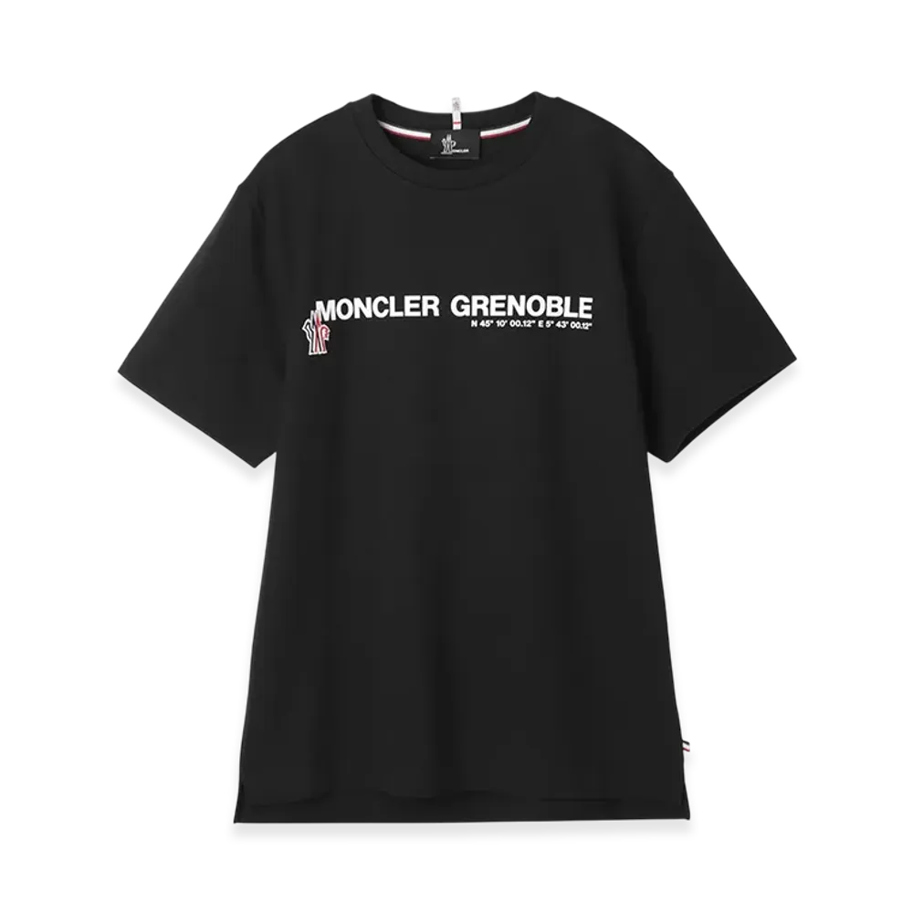 Moncler Grenoble Crewneck Tee "Black"