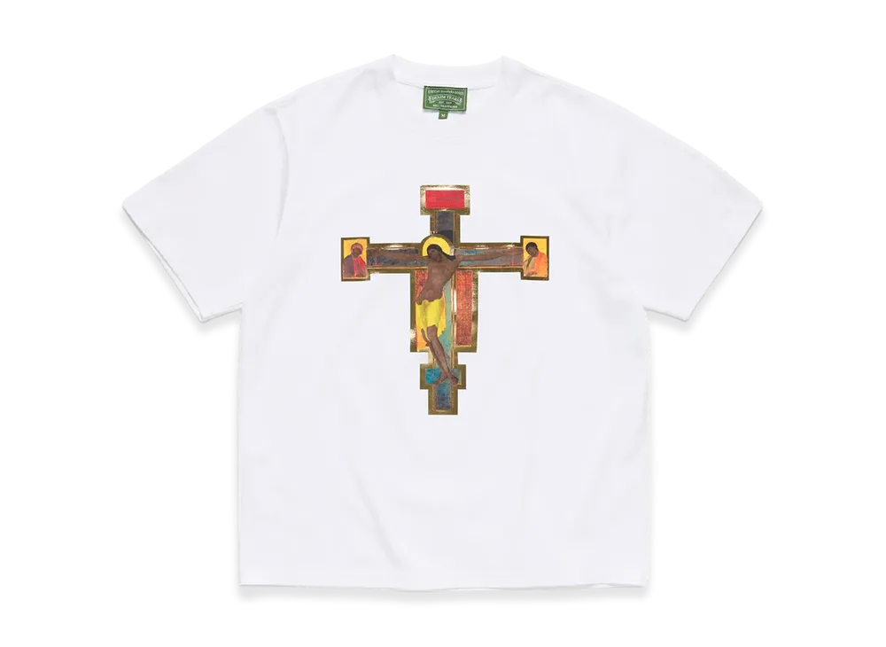 DENIM TEARS Crucifixion Tee "White"