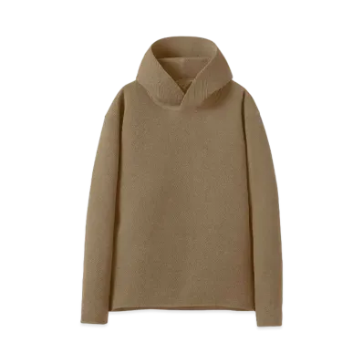 DESCENTE ALLTERRAIN Double Raschel Hoodie "Fawn Beige"