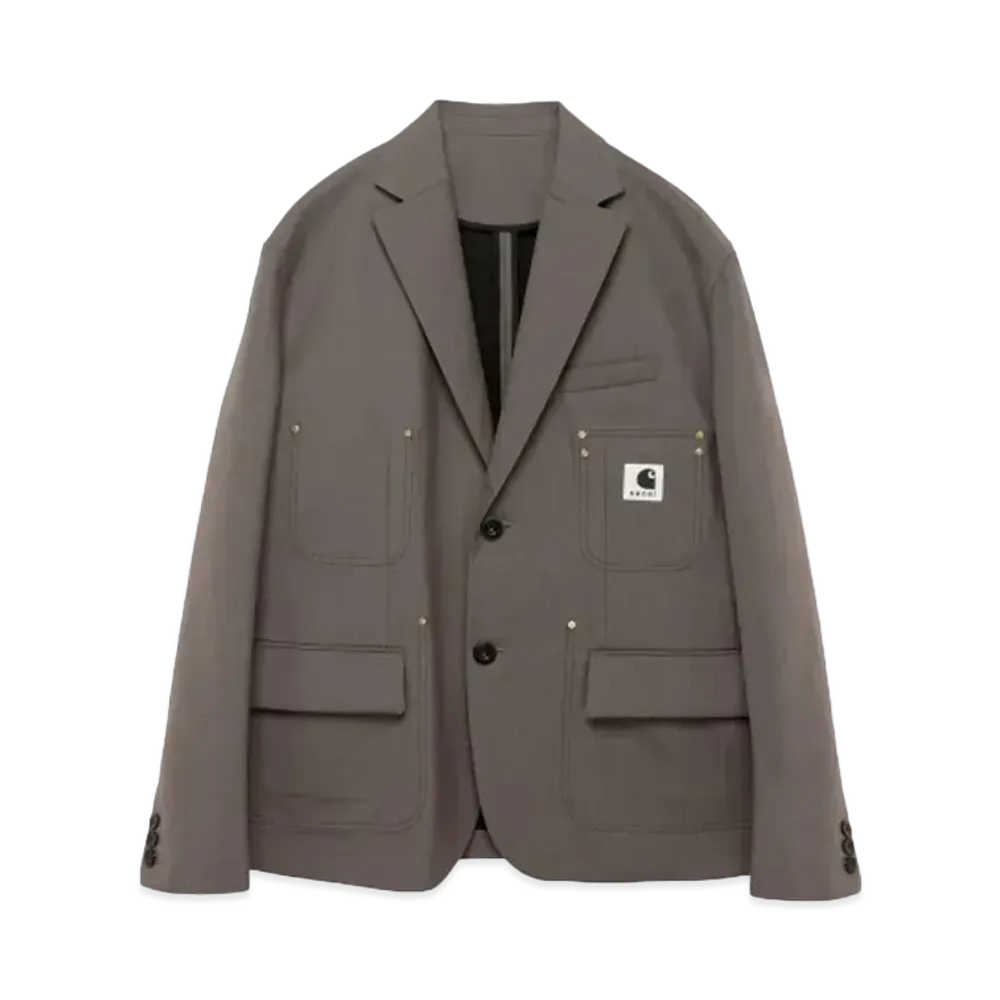 Carhartt WIP × sacai Suiting Bonding Jacket "Taupe"