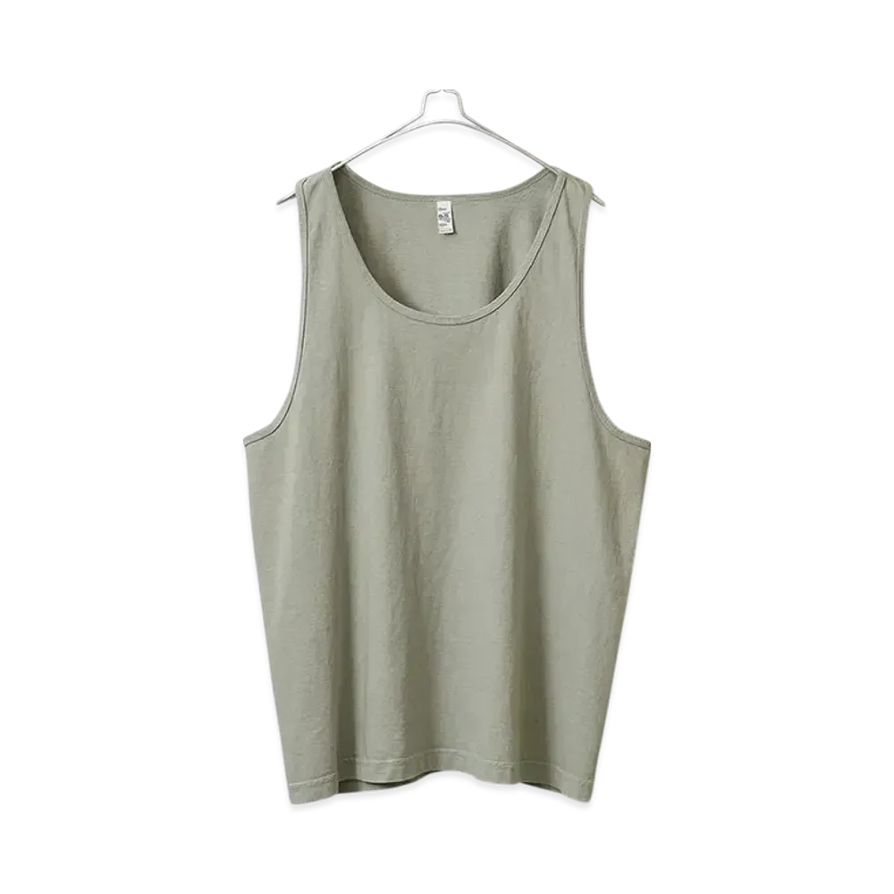 Los Angeles Apparel 6.5oz Garment Dye Classic Tank Top "Sage"