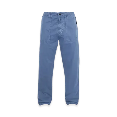 Stone Island 312WA Old Treatment Regular Fit Fatigue Pants - 24SS "Avio Blue"