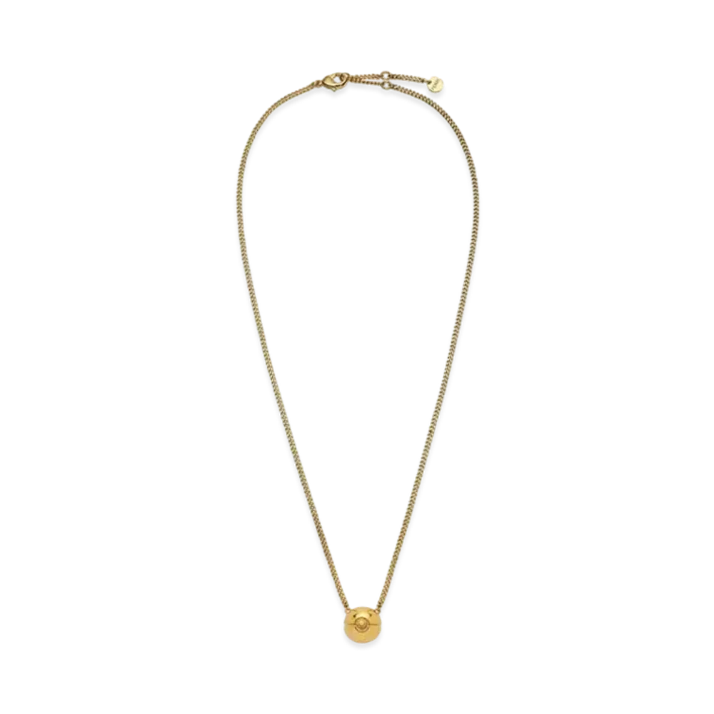 Pokemon x Fragment x FENDI Monster Ball Metal Necklace "Gold"