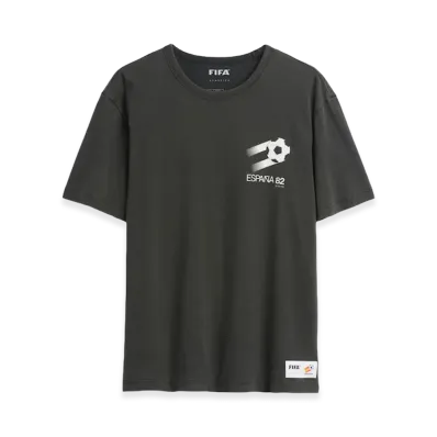 Gap x Ouigi Theodore FIFA World Cup Relaxed Fit Graphic T-Shirt Spain "Black"
