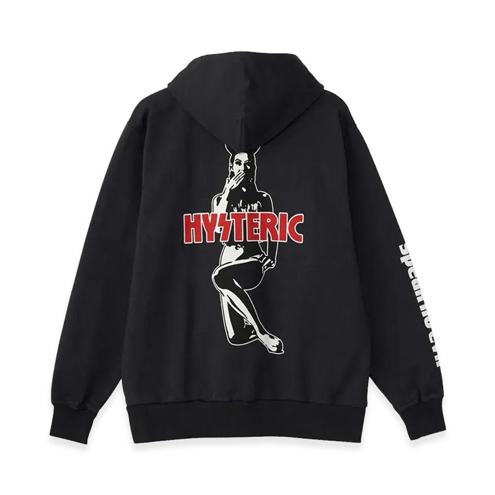 HYSTERIC GLAMOUR Speak No Evil Hoodie "Black"