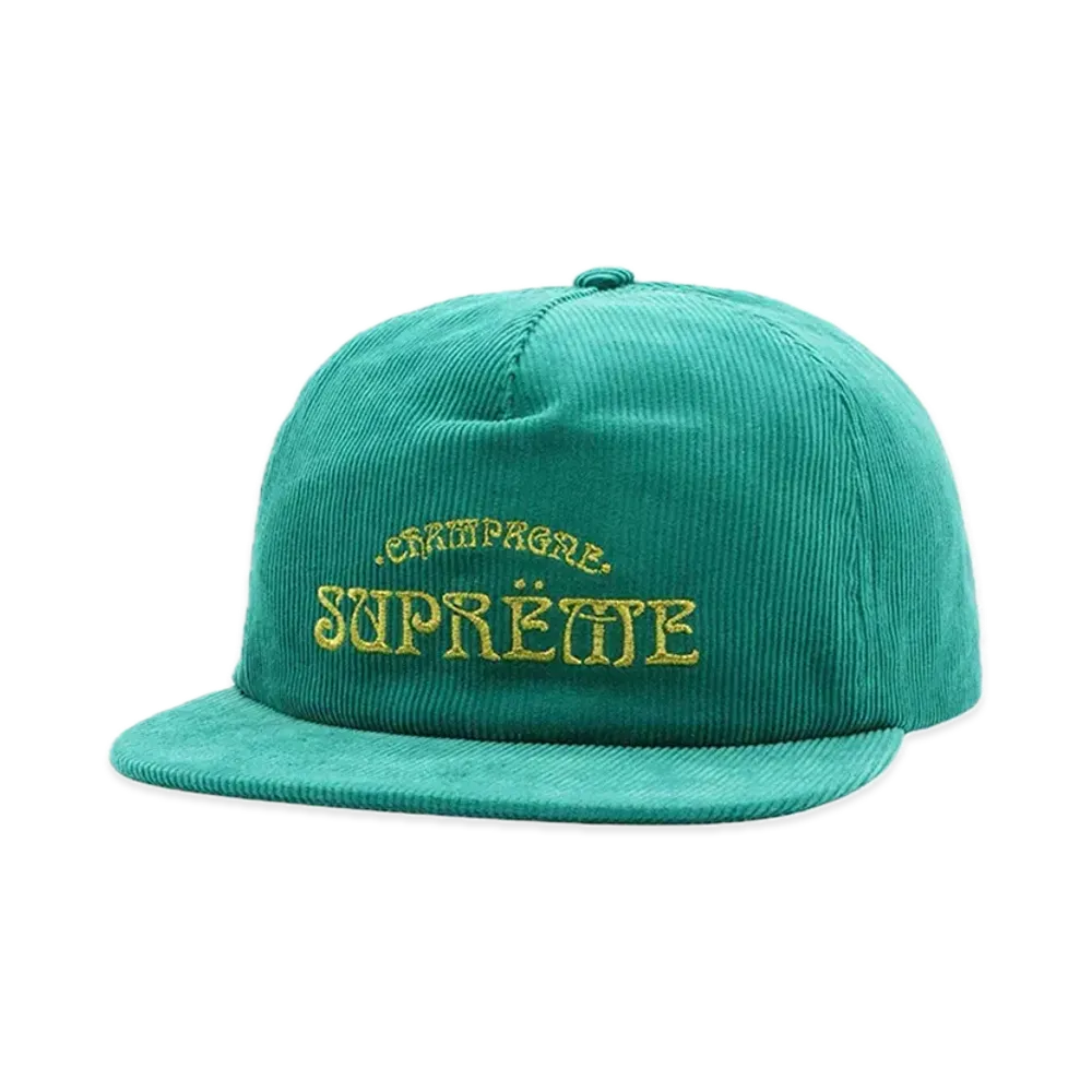 Supreme Champagne Corduroy 5-Panel "Green"