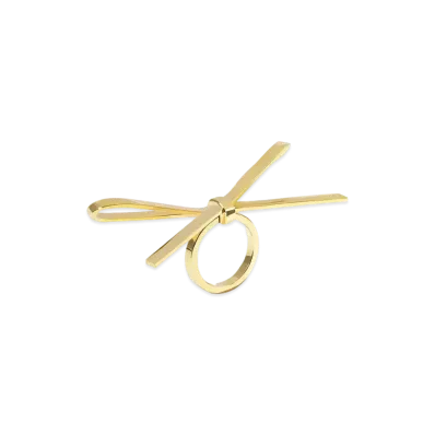 WE11DONE Bow Ring "Gold"