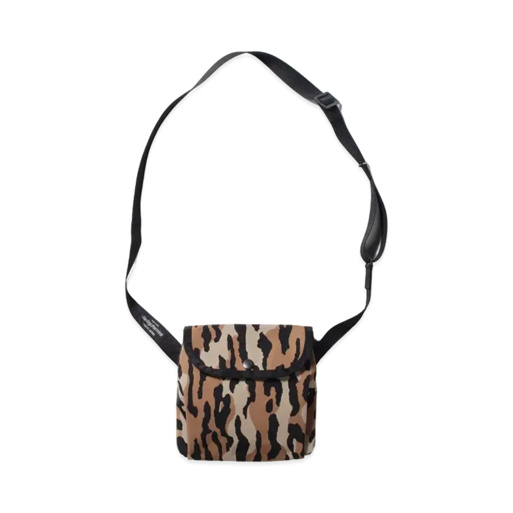 WACKO MARIA Leopard SHOULDER POUCH "Beige"